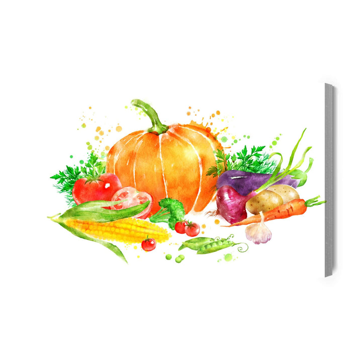 Kanva - Ķirbis ar dārzeņiem, N-666 X-ART