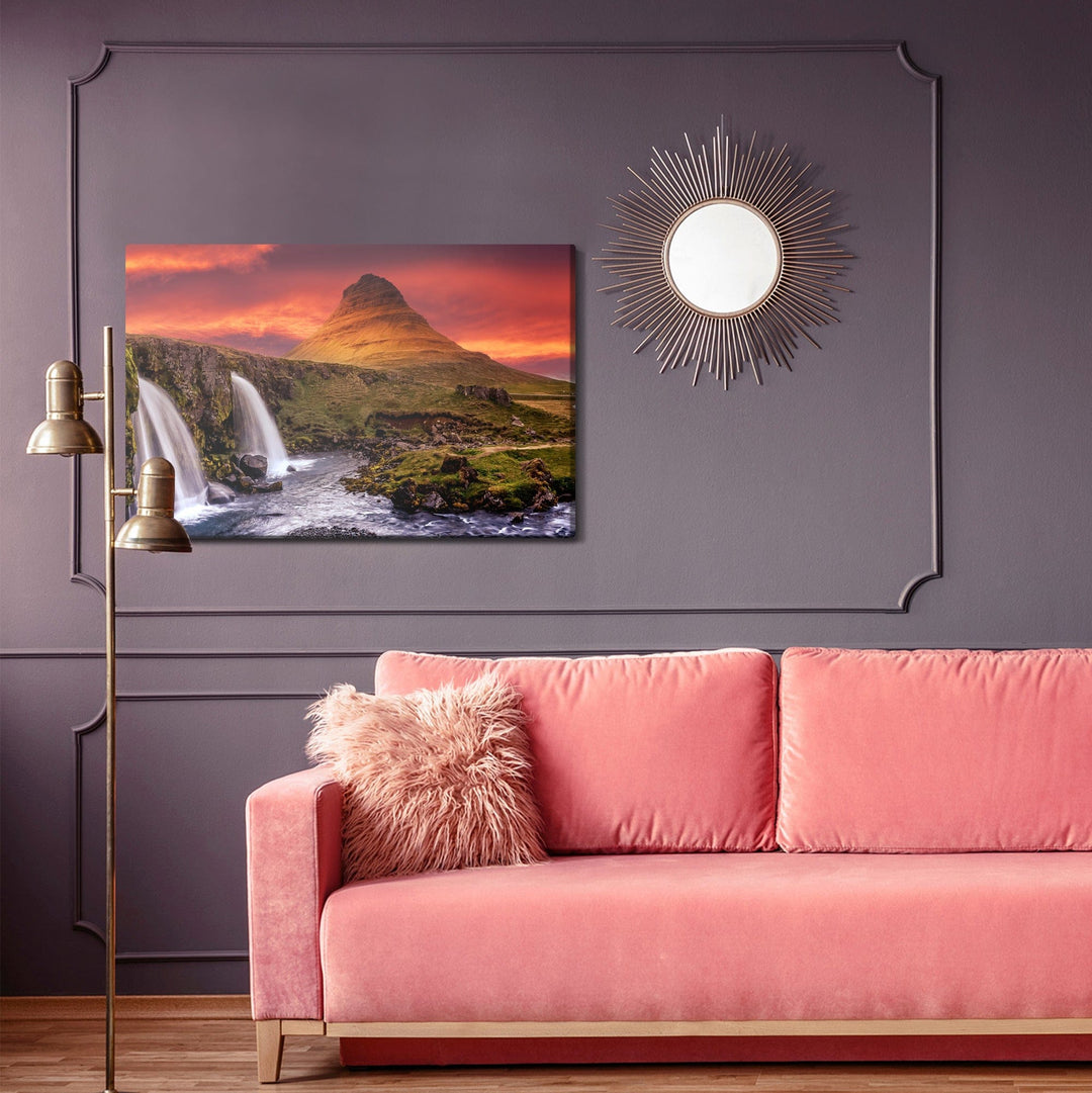 Kanva - Kirkjufellsfoss ūdenskritums Islandē, N-1581 X-ART