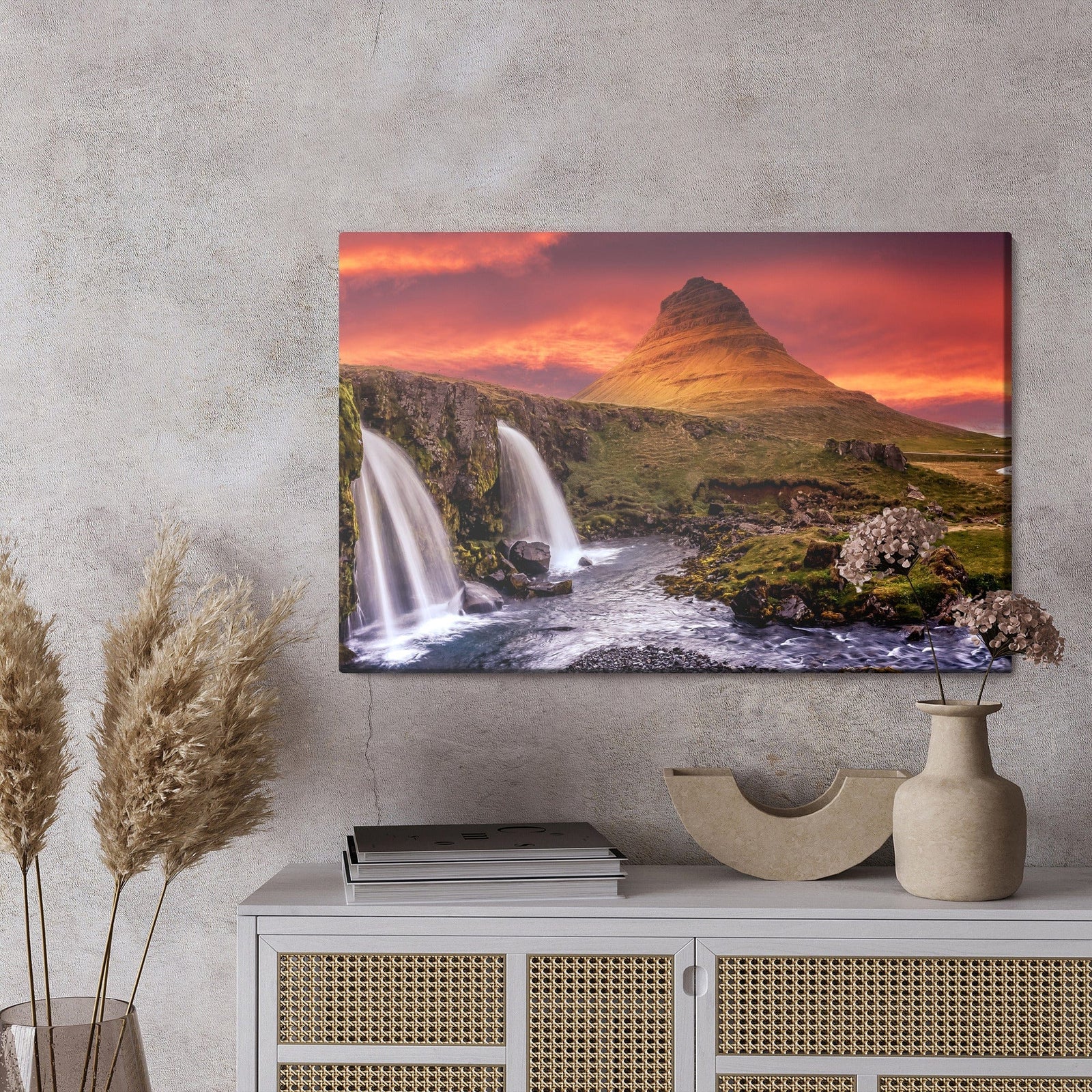 Kanva - Kirkjufellsfoss ūdenskritums Islandē, N-1581 X-ART