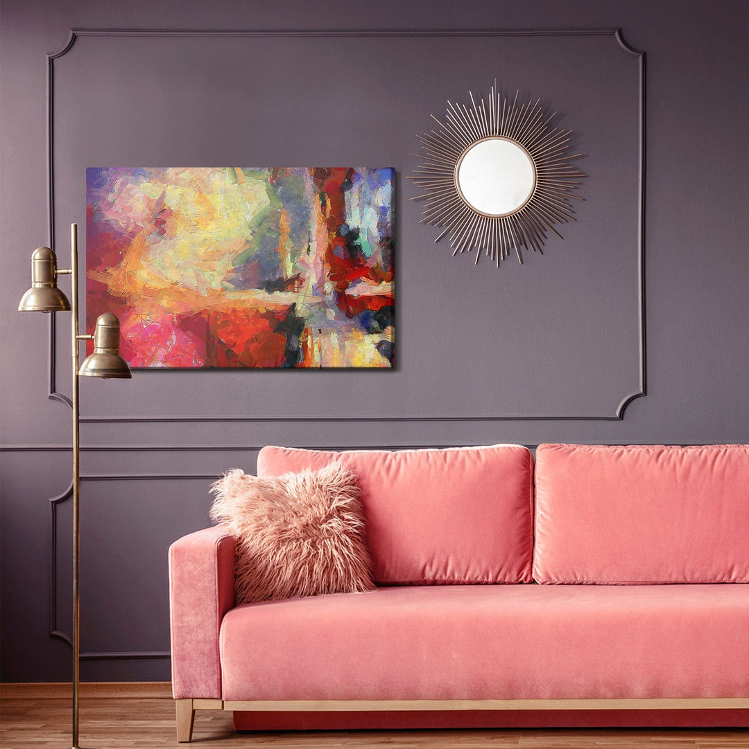 Kanva - Krāsaina mūsdienu abstrakcija, N-875 X-ART