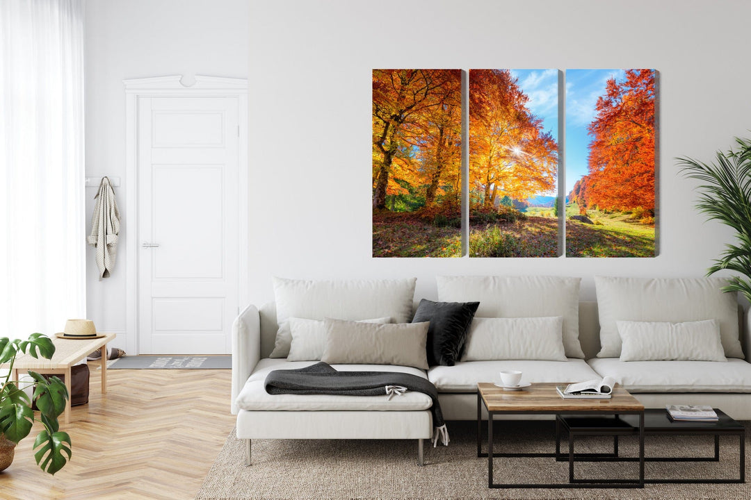 Kanva - Krāsaini rudens koki, N-1914 X-ART