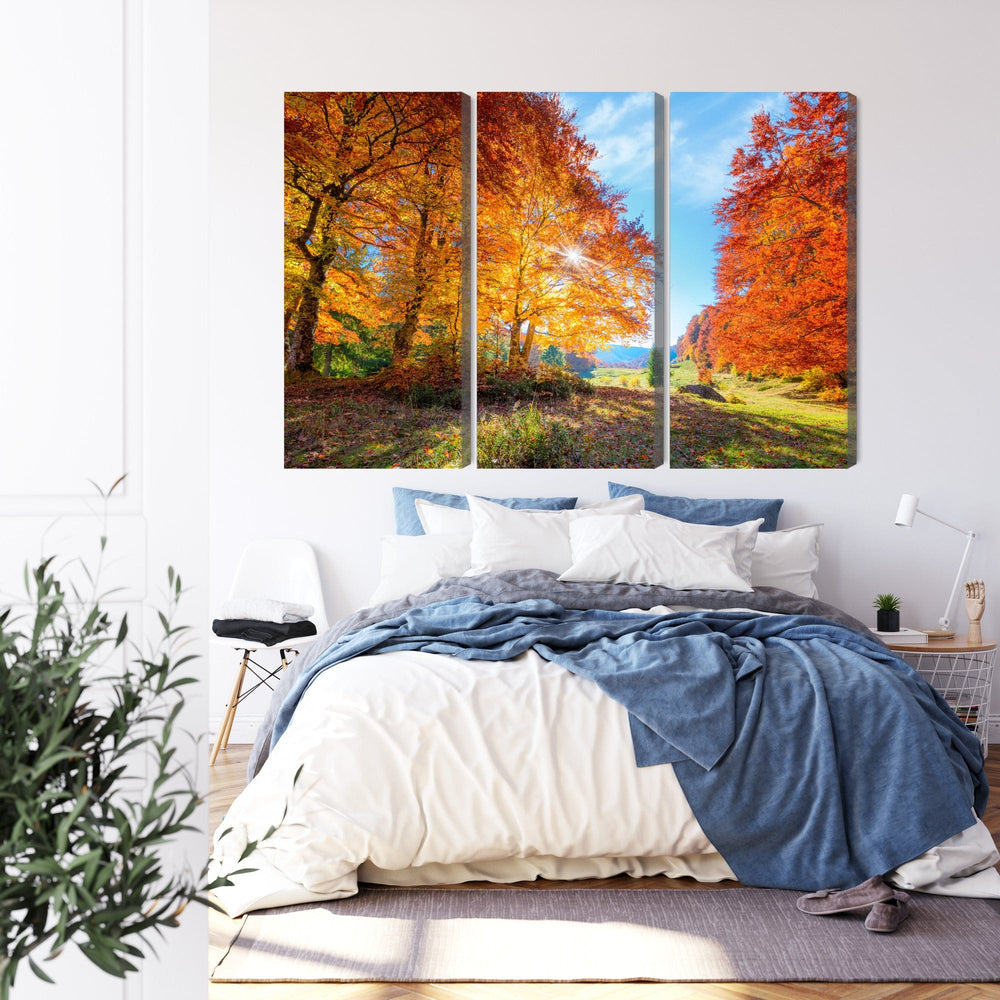 Kanva - Krāsaini rudens koki, N-1914 X-ART