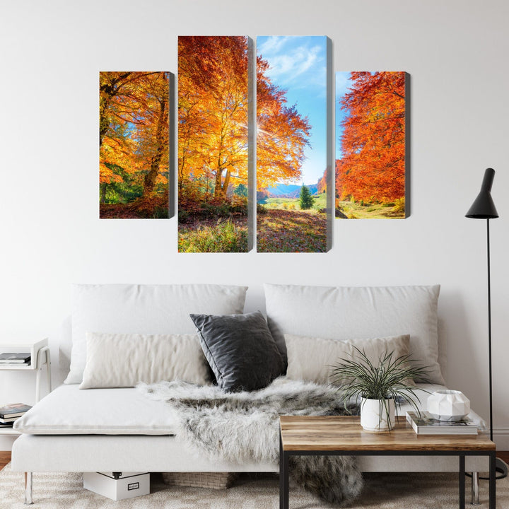 Kanva - Krāsaini rudens koki, N-1916 X-ART