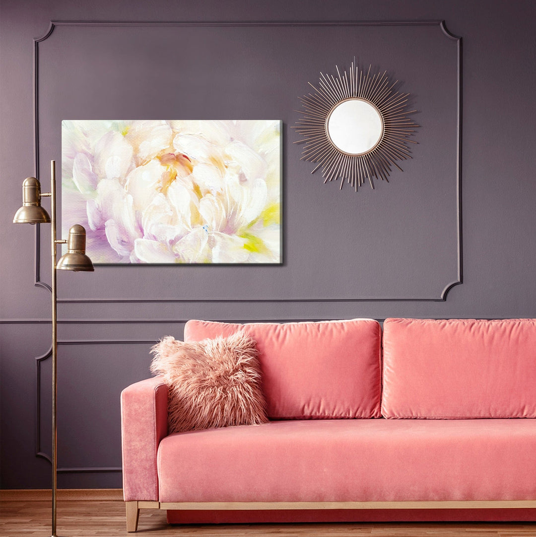 Kanva - Krāsotas peoniju ziedi X-ART