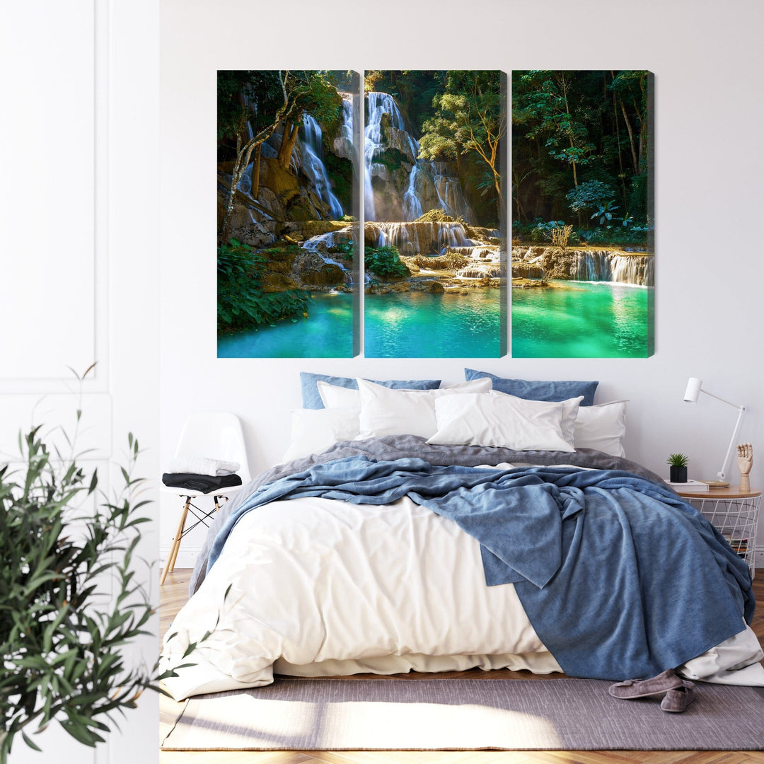 Kanva - Kuang Si ūdenskritums, N-3212 X-ART