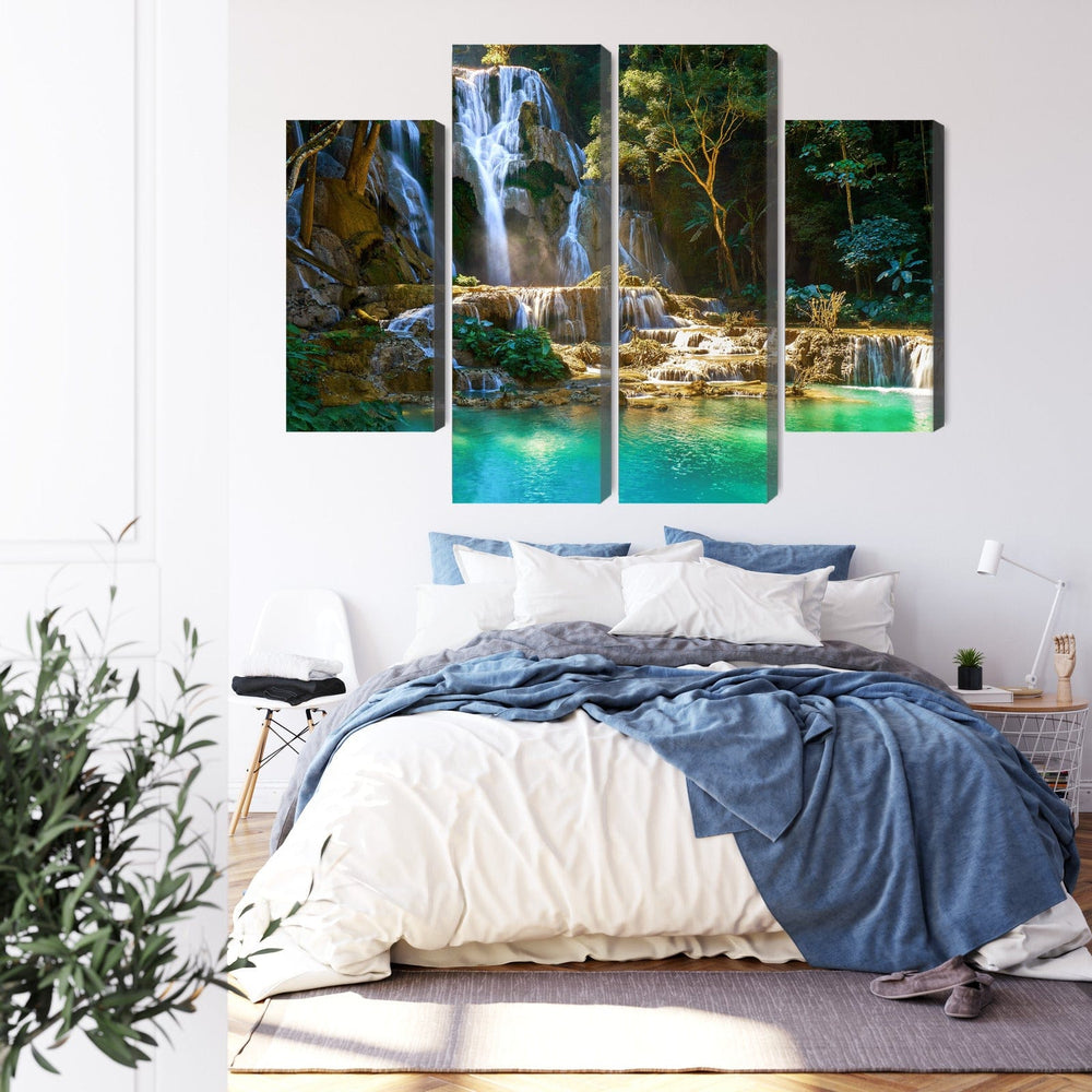 Kanva - Kuang Si ūdenskritums, N-3214 X-ART