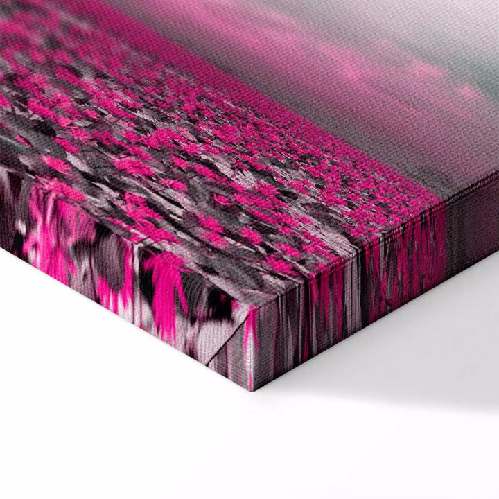 Glezna Lilijas Saulrietā – Violeta Purpuraugu Ainava ART XL