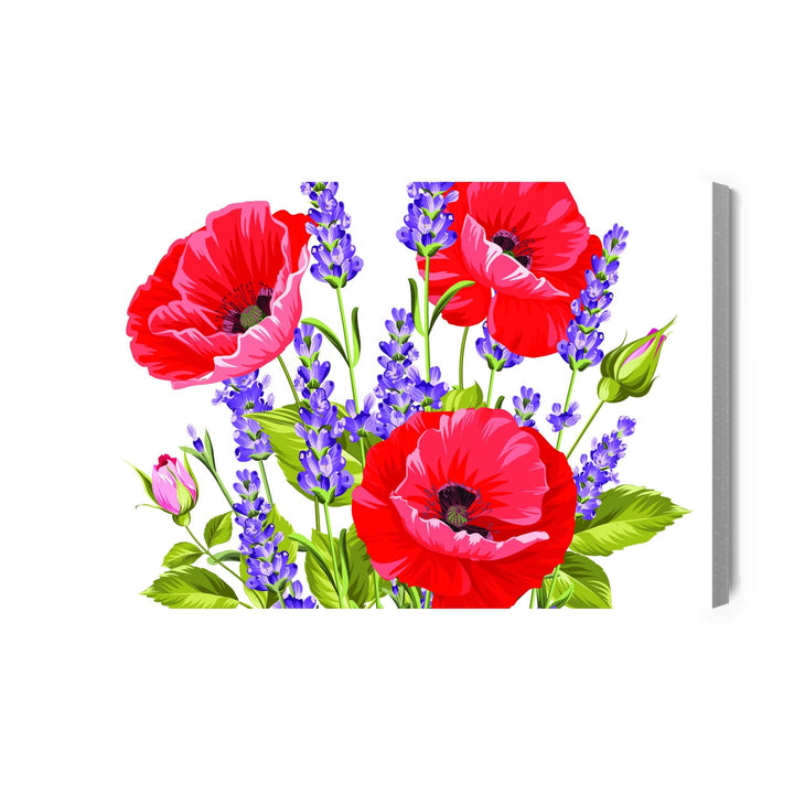 Kanva - Magones un lavandas pušķis, N-1506 X-ART