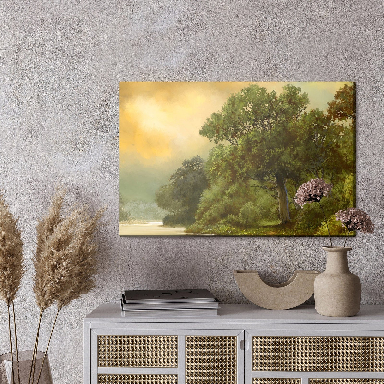 Kanva - Mākoņaina diena mežā, N-1221 X-ART