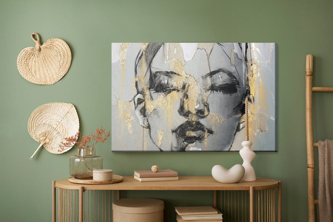 Kanva - Māksliniecisks sievietes portrets, N-1162 X-ART