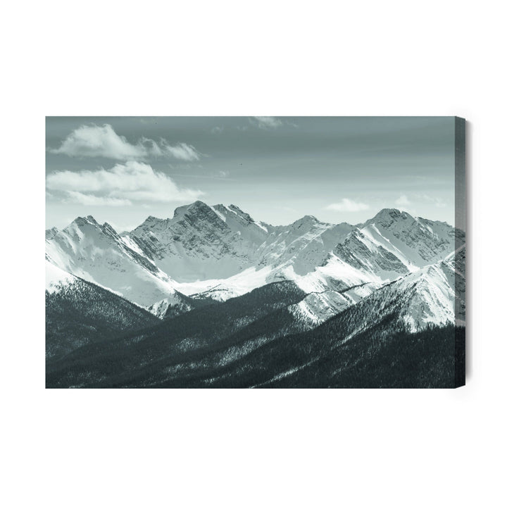 Kanva - Melnbaltā kalnu ainava, N-1052 X-ART