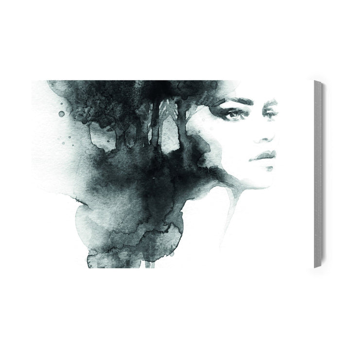 Kanva - Melnbaltā sievietes portrets, N-934 X-ART