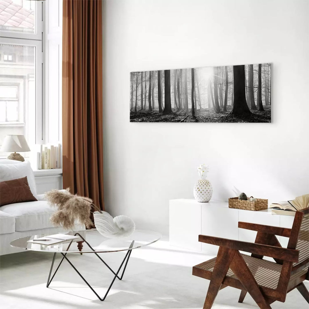 Kanva Melnbalts Mežs (96052) – Elegants Interjera Dekors ART XL