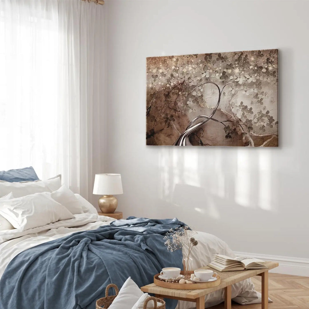 Kanva - Metāliskā flora: 3D ilūzija, 160615