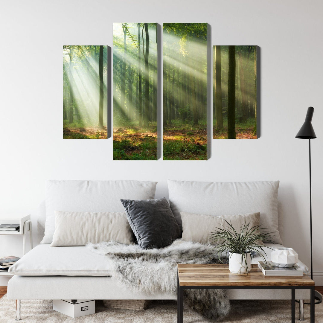 Kanva - Meža ainava no rīta, N-1838 X-ART