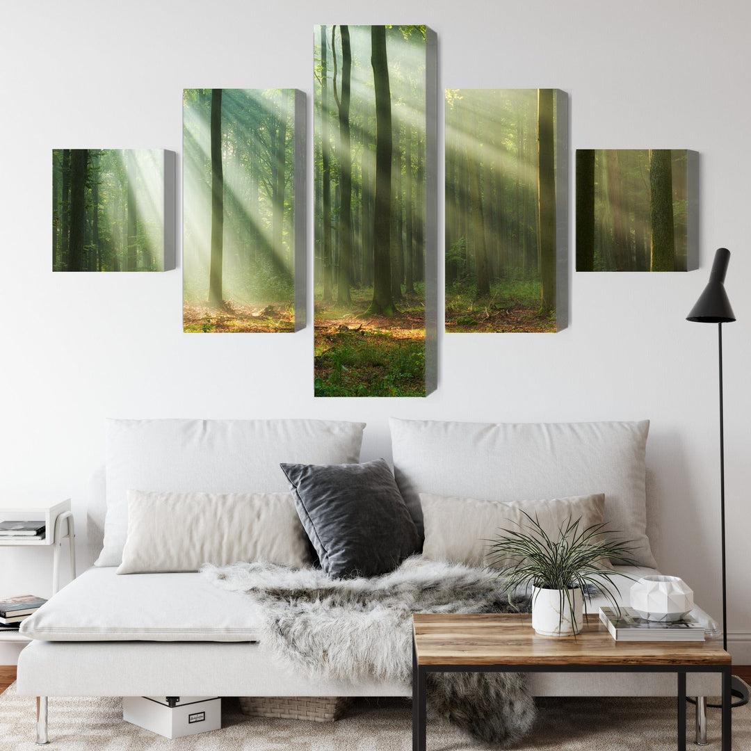 Kanva - Meža ainava no rīta, N-1840 X-ART