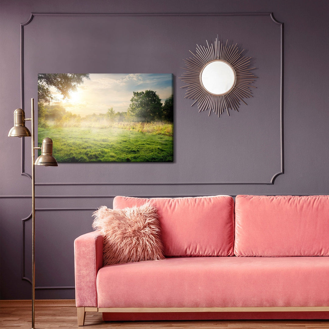 Kanva - Meža izcirtums no rīta, N-1180 X-ART