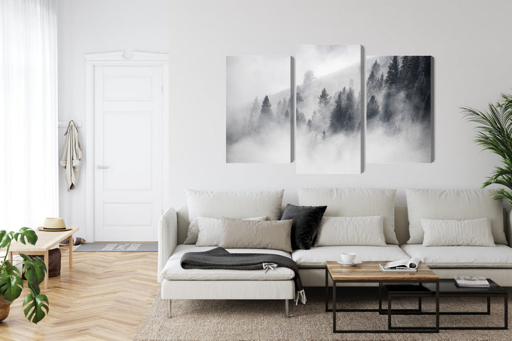 Kanva - Mežs ir apklāts ar miglu, N-1935 X-ART