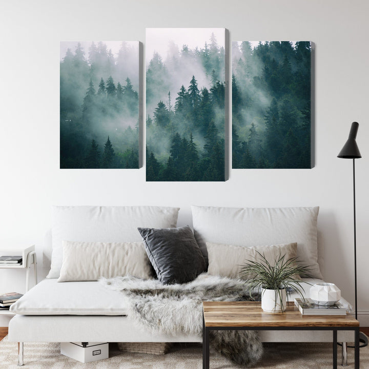 Kanva - Migla zaļā mežā, N-1842 X-ART