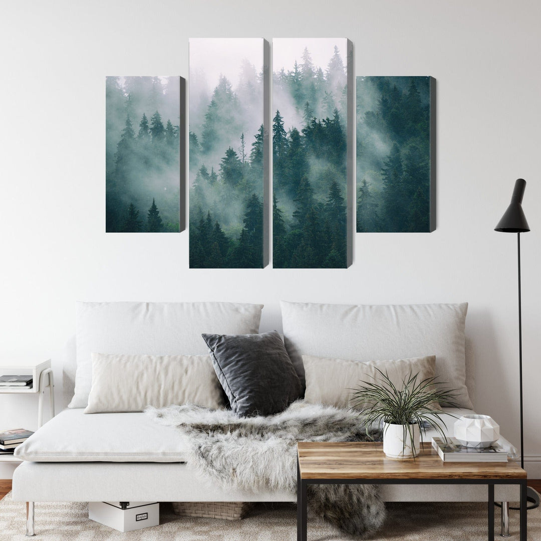 Kanva - Migla zaļā mežā, N-1843 X-ART