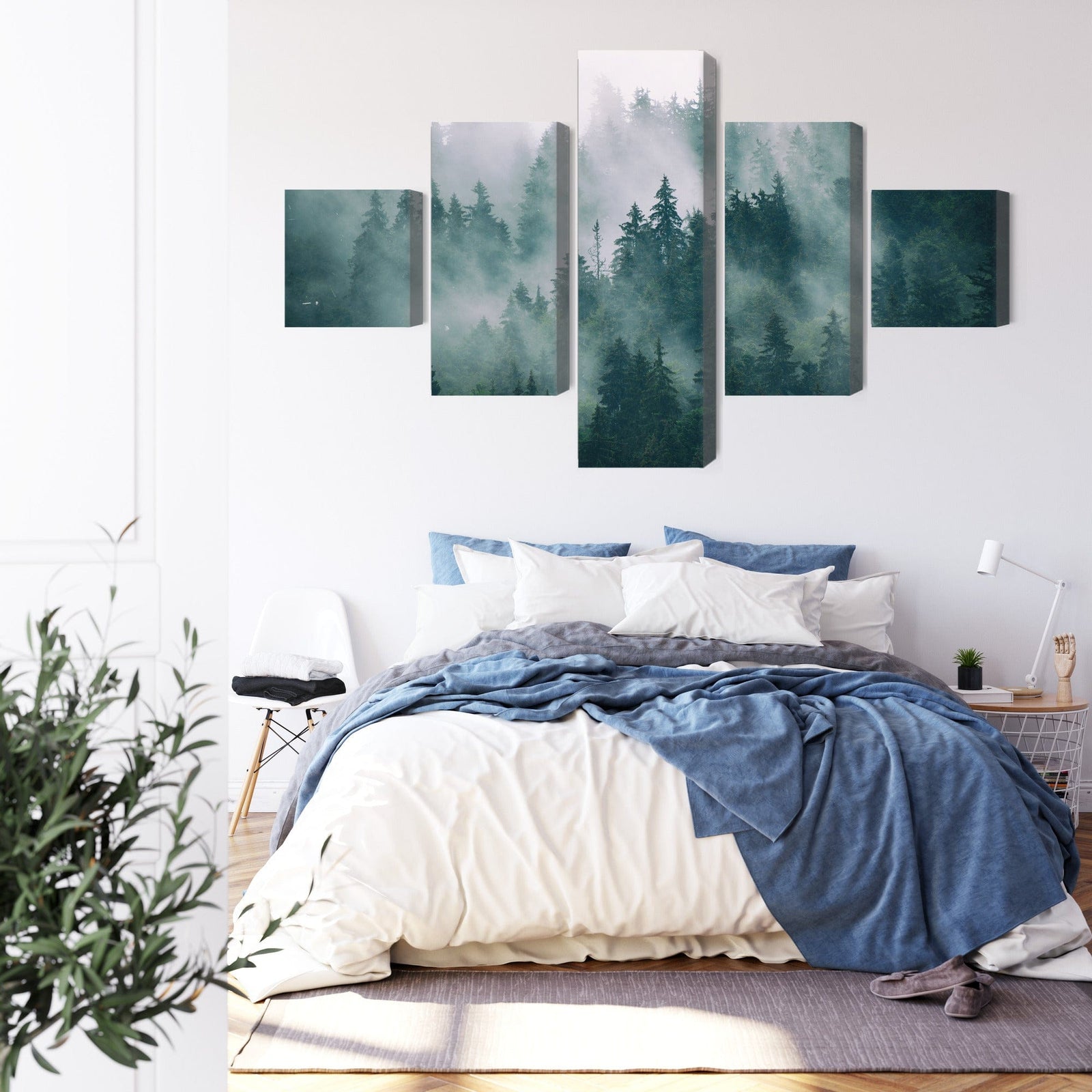 Kanva - Migla zaļā mežā, N-1845 X-ART