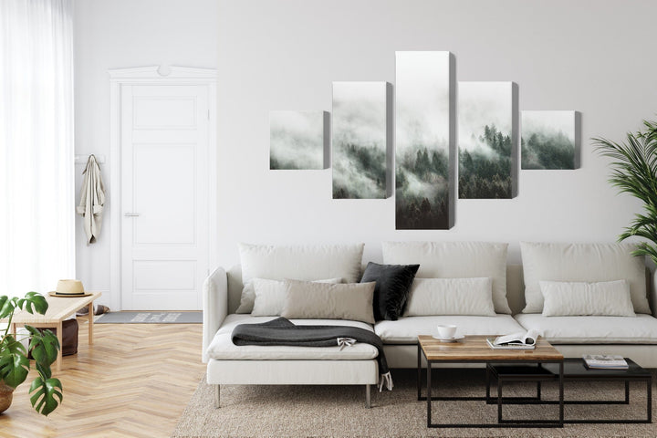 Kanva - Miglaina meža ainava, N-1898 X-ART