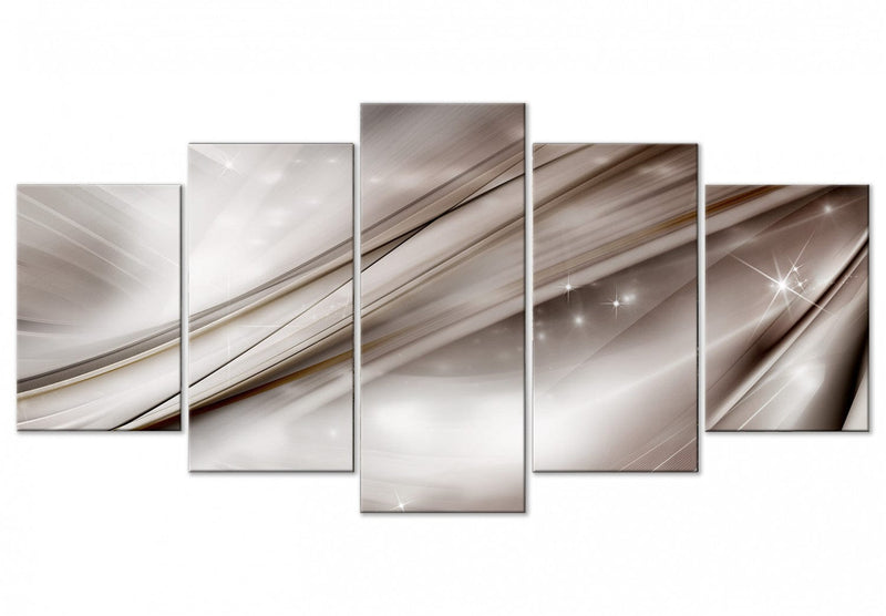 Kanva - Moderna abstrakcija ar viļņotu dizainu, 143785 G-ART