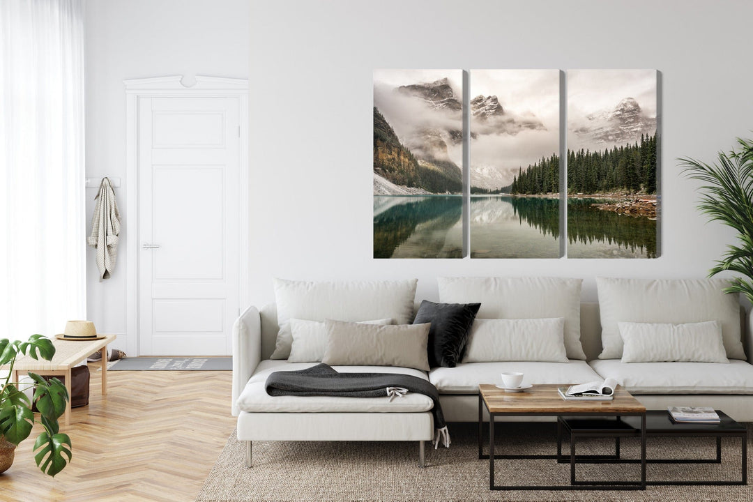 Kanva - Morēnu ezers Banffas nacionālajā parkā, Kanādā, N-4355 X-ART