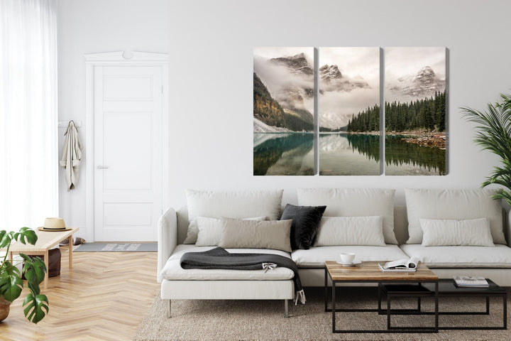 Kanva - Morēnu ezers Banffas nacionālajā parkā, Kanādā, N-4355 X-ART