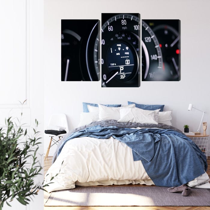 Kanva - Mūsdienīga automašīnas spidometra, N-3153 X-ART