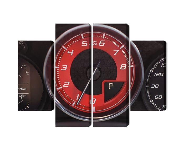 Kanva - Mūsdienīgs instrumentu panelis, N-2946 X-ART