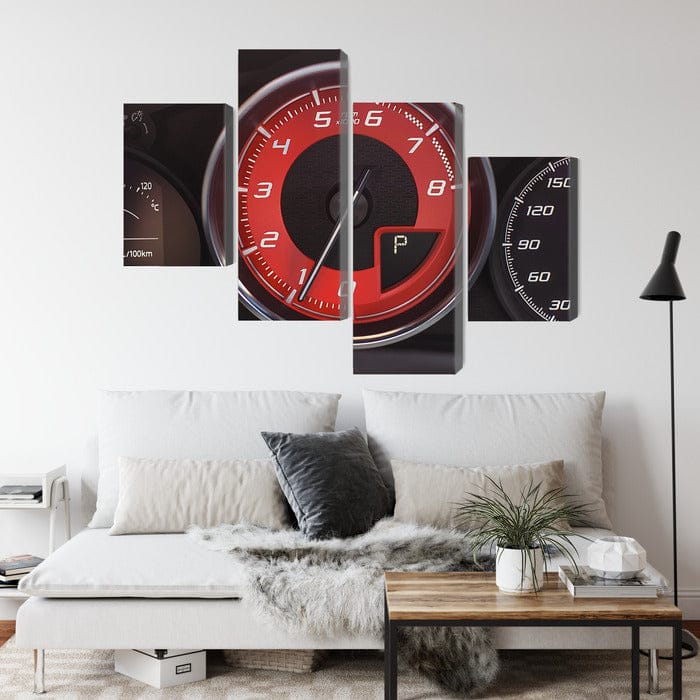 Kanva - Mūsdienīgs instrumentu panelis, N-2947 X-ART