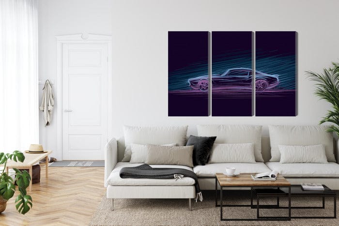 Kanva - Neona muskuļauto, N-3442 X-ART