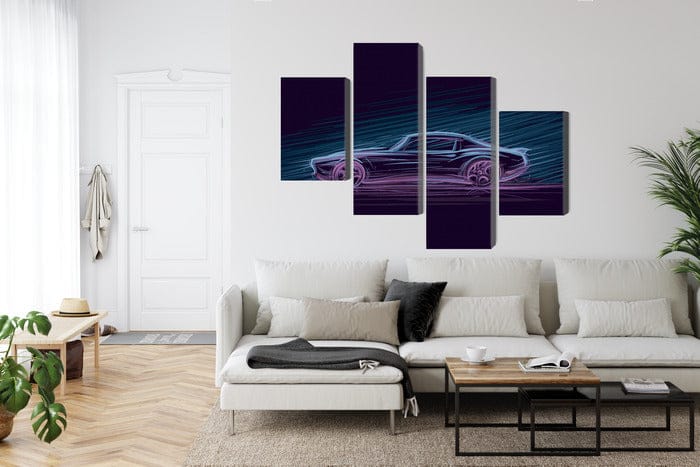 Kanva - Neona muskuļauto, N-3445 X-ART