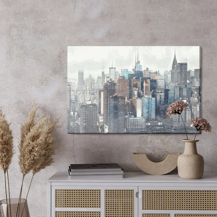Kanva - Ņujorkas pilsētas panorāma, N-118 X-ART