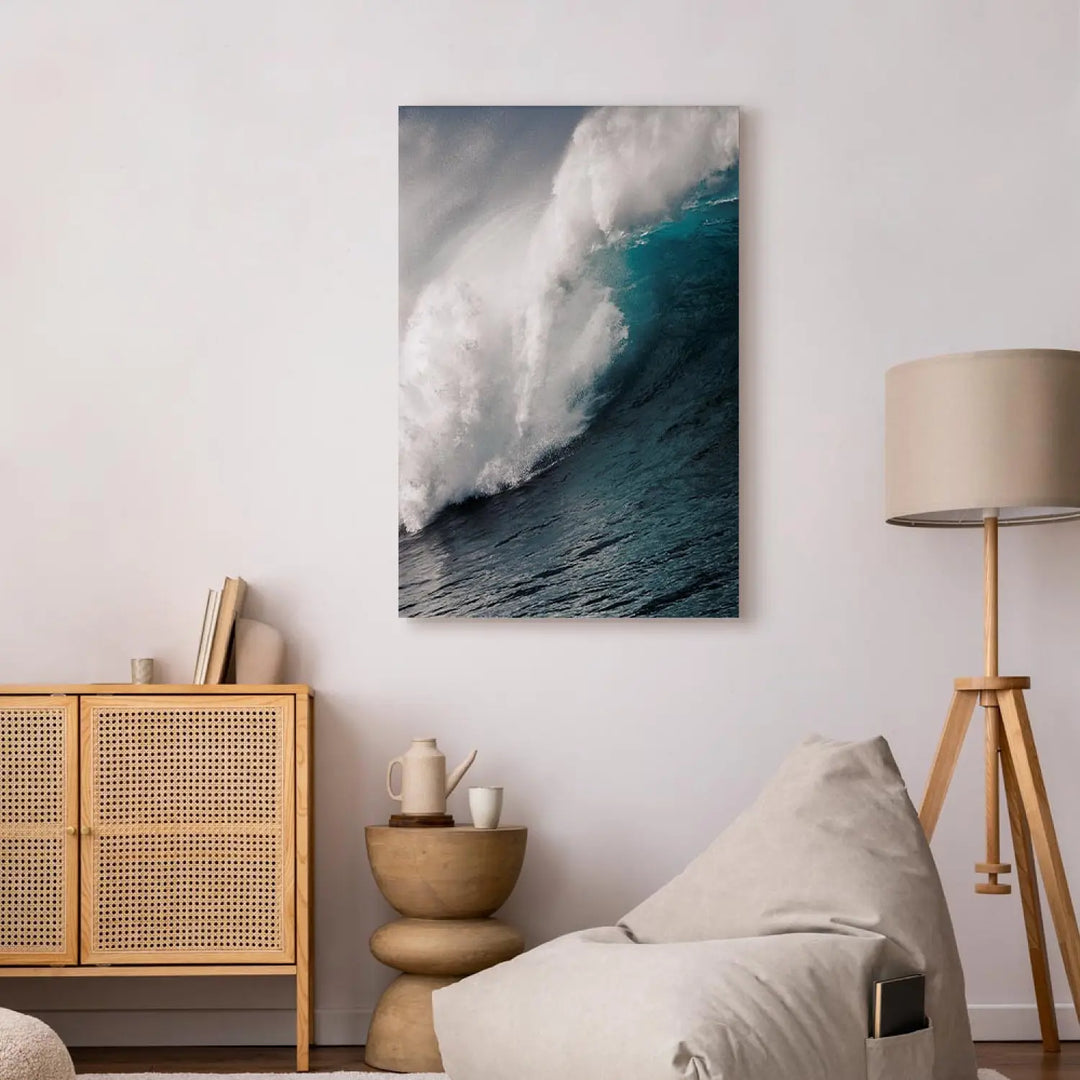 Canvas - Ocean Wave - blue, 117267