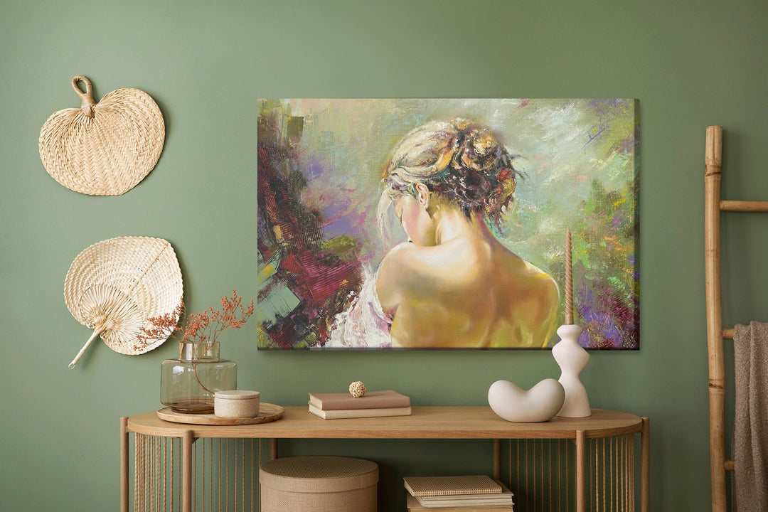 Kanva - Pārdomu pilnas sievietes portrets, N-894 X-ART