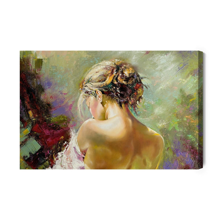 Kanva - Pārdomu pilnas sievietes portrets, N-894 X-ART