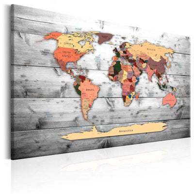 Kanva Pasaules karte: Jauni virzieni, 90260 G-ART.