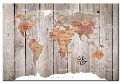 Kanva Pasaules karte: Koka stāsti, 91925 G-ART.
