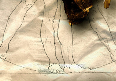 Kanva – Pasaules karte Leonardo da Vinči stilā, (x1), 92621 G-ART.