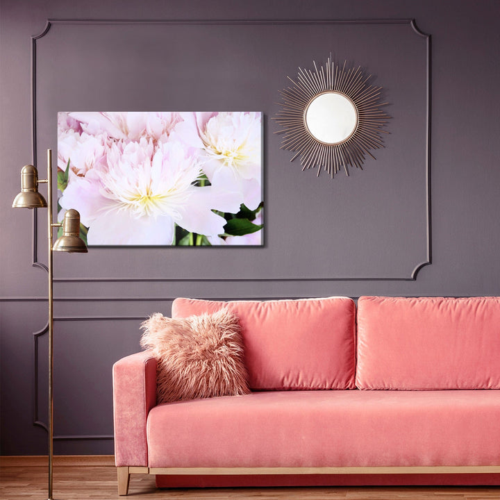 Kanva - Peonijas roze gaiši rozā krāsā, N-283 X-ART