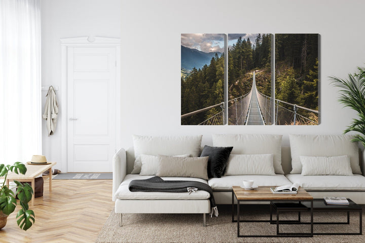 Kanva - Piekaramais tilts kalnu mežā, N-2009 X-ART