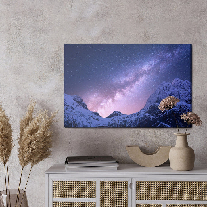 Kanva - Piena ceļš virs sniegotajiem kalniem, N-1064 X-ART