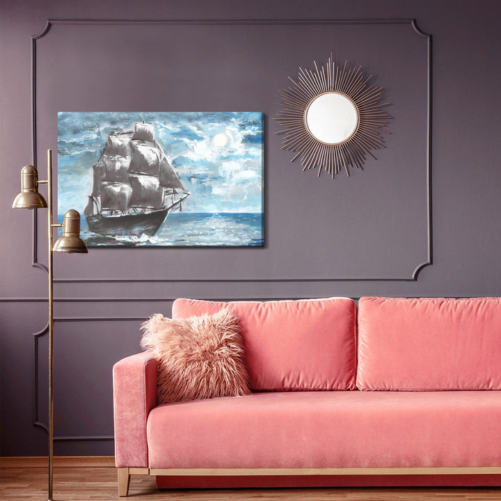 Kanva - Pirātu kuģis jūrā, N-535 X-ART