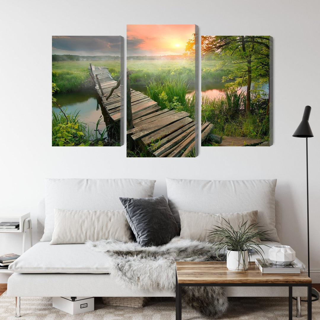 Kanva - Pļava rītausmā, N-4639 X-ART