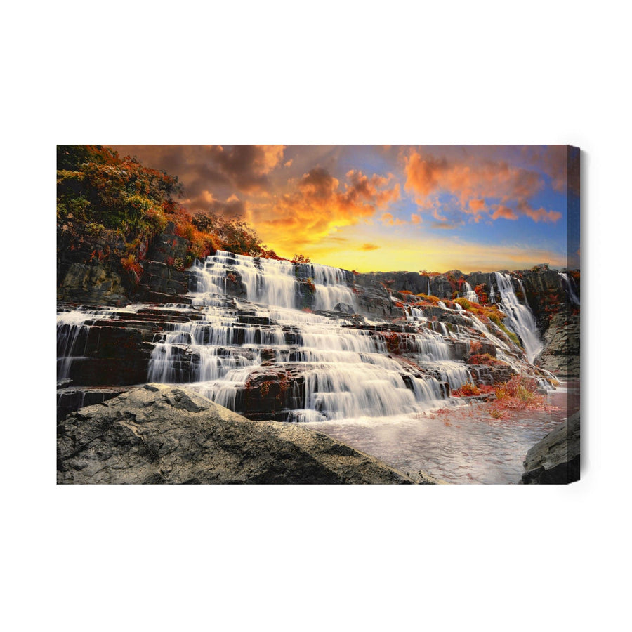 Kanva - Pongour ūdenskritums Vjetnamā, N-1577 X-ART