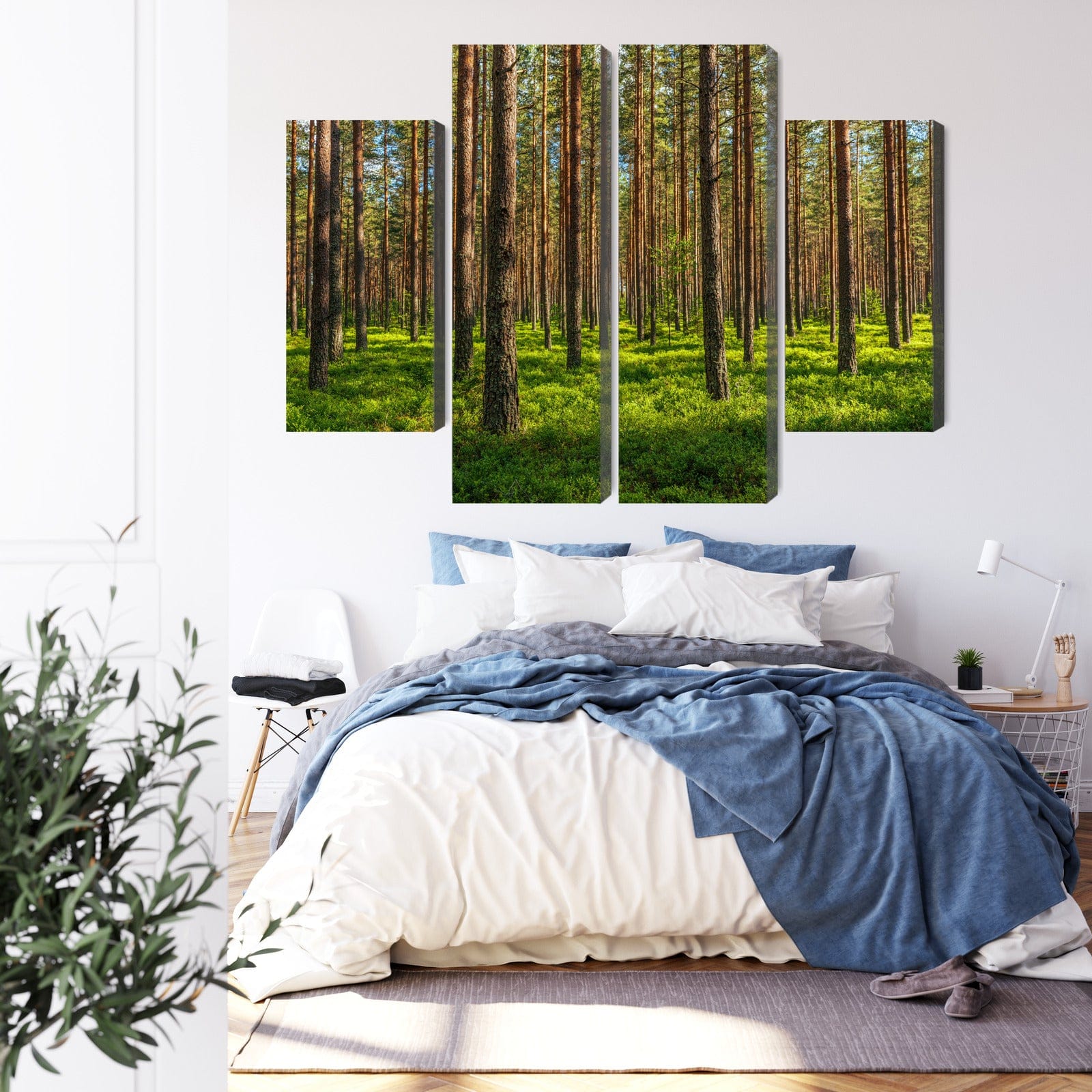 Kanva - Priežu mežs 3D, N-1901 X-ART