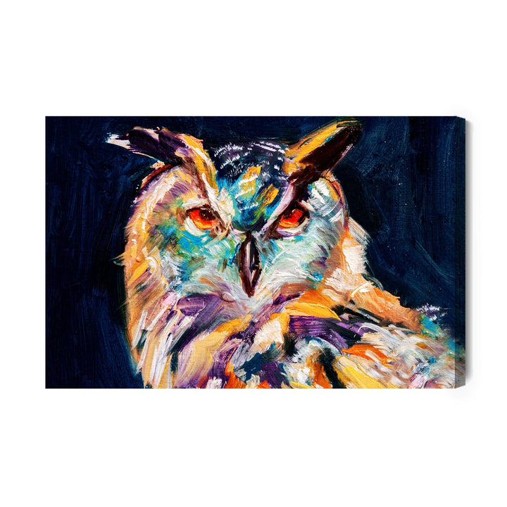 Kanva - Pūce kā gleznota, N-837 X-ART