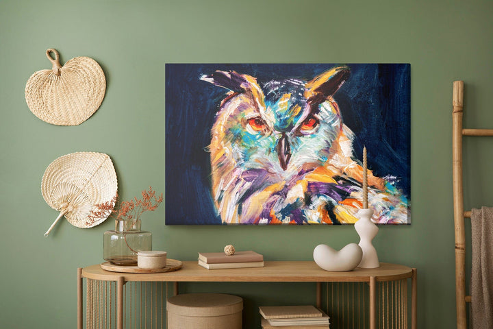 Kanva - Pūce kā gleznota, N-837 X-ART